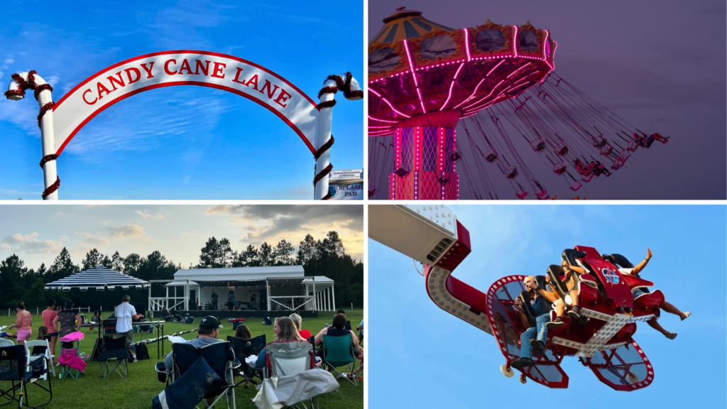 Collage for photos from annual events around North Florida